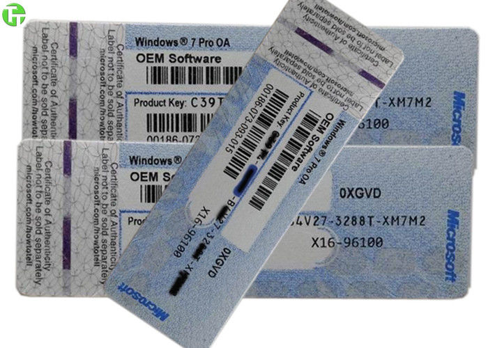 OEM Software Windows Server 2019 , Microsoft Product Key Stickers 32 / 64 Bit