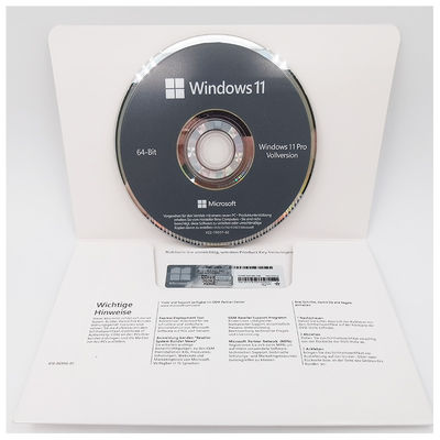 Windows 11 Pro DVD OEM gốc phiên bản Đức 64-bit Giấy phép xây dựng hệ thống cho doanh nghiệp