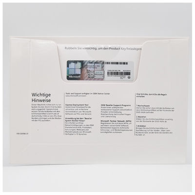 Microsoft Windows 11 Pro Đức OEM DVD Pack Chìa khóa giấy phép 64 bit gốc