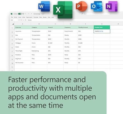 Microsoft Office 2024  Khóa bản quyền vĩnh viễn dạng hộp bán lẻ cho Windows/Mac