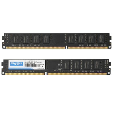 RAM DDR3 4GB 1600MHz UDIMM 1.5V Cung cấp điện JEDEC Thiết kế đứng không ECC