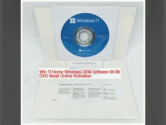 Win 11 Home Windows phần mềm OEM 64 bit DVD bán lẻ hoạt động trực tuyến
