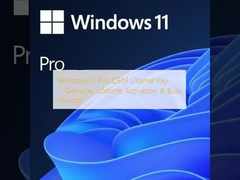 Windows 11 Pro OEM Giấy phép Chìa khóa,Genuine, Thập hoạt Trọn đời & tiết kiệm hàng loạt