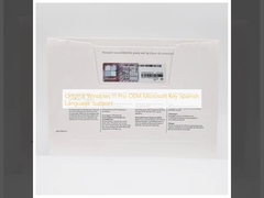 Windows 11 Pro gốc OEM Microsoft Key Hỗ trợ ngôn ngữ Tây Ban Nha