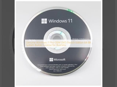 Windows 11 Pro OEM DVD Bản Pháp Chính Hãng Phiên bản 64-Bit Giấy phép Dành cho Người xây dựng Hệ thống cho Doanh nghiệp