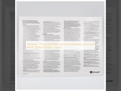 Đĩa DVD Windows 11 Pro OEM (Tiếng Đức) Bản quyền System Builder Microsoft 64-Bit chính hãng